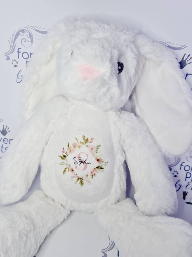 Personalised easter bunny, personalised teddy, Easter gift