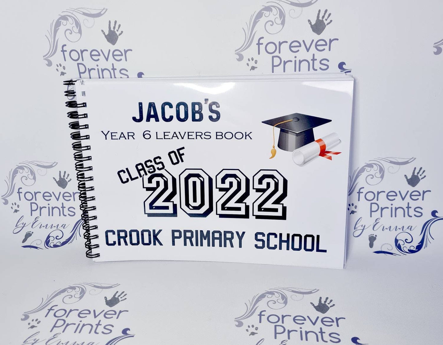 Class of 2022 book, school leavers book, A5 class leavers book