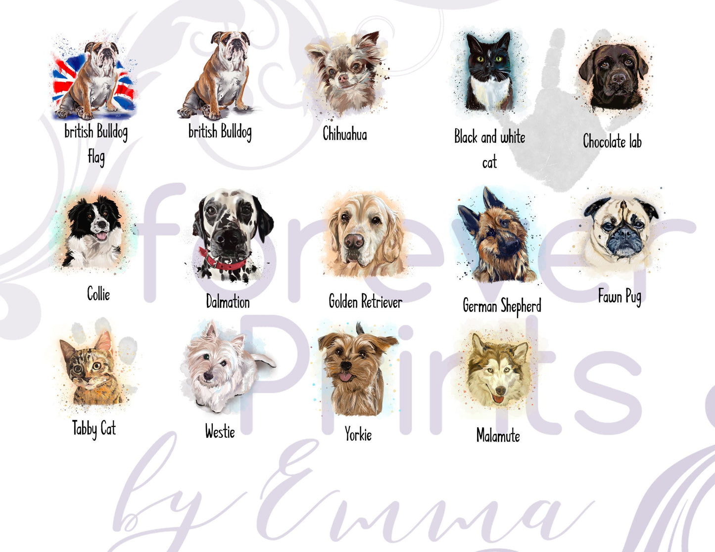 Yorkie mug, personalised pet cup